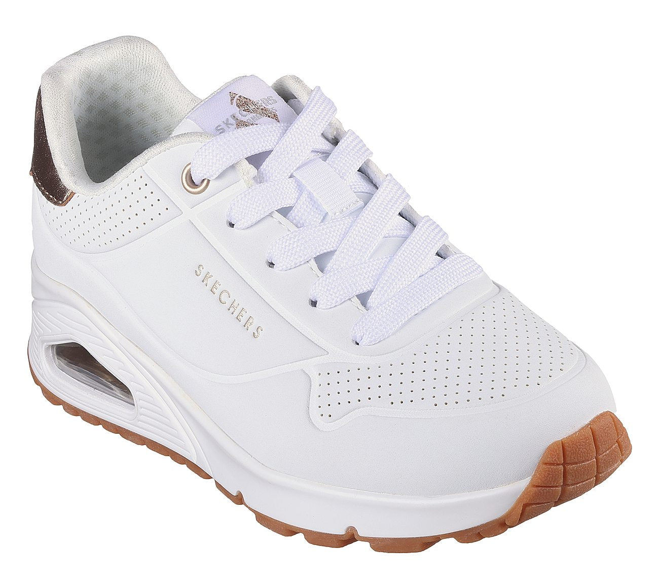 Skechers Uno Gen1 Branco/Dourado Skechers 