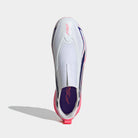 Chuteiras Adidas F50 Hyperfast League LL AG Júnior Branca/Rosa Adidas 