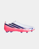 Chuteiras Adidas F50 Hyperfast League LL FG Branca/Rosa Adidas 