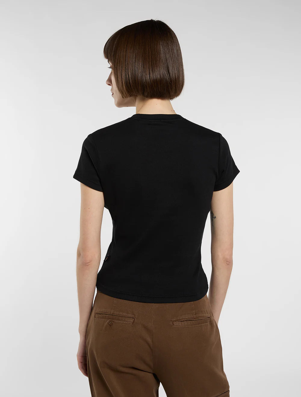 T-shirt Dickies Wellsville Mulher Preto Dickies 