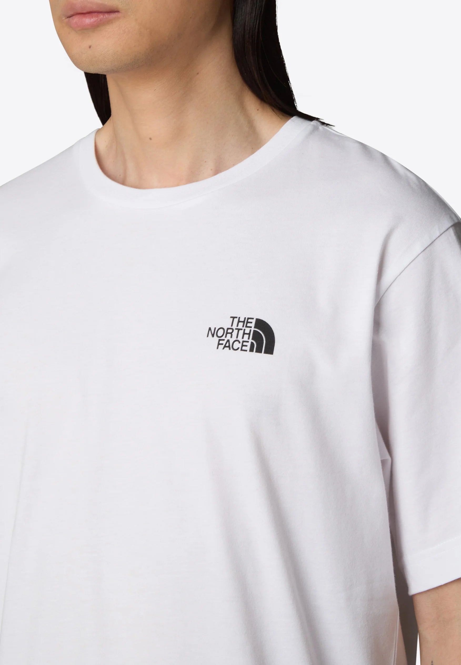 The North Face T-shirt Mountain Sketch SS Branco The North Face 