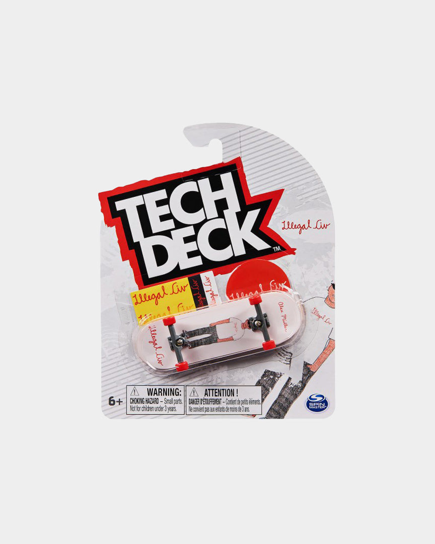 Tech Deck Skate Miniatura - Lllegal Liv Branco 20136397