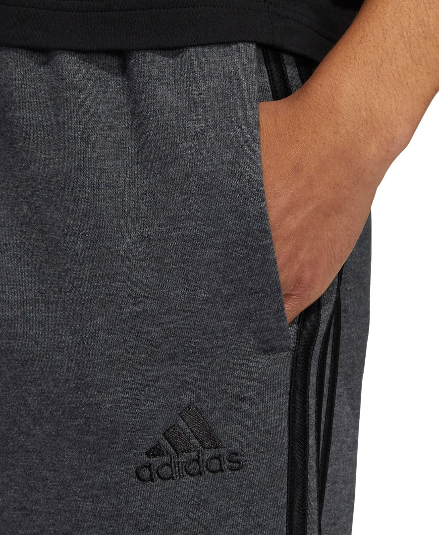 Adidas Calças 3S Cardadas Cinza Adidas