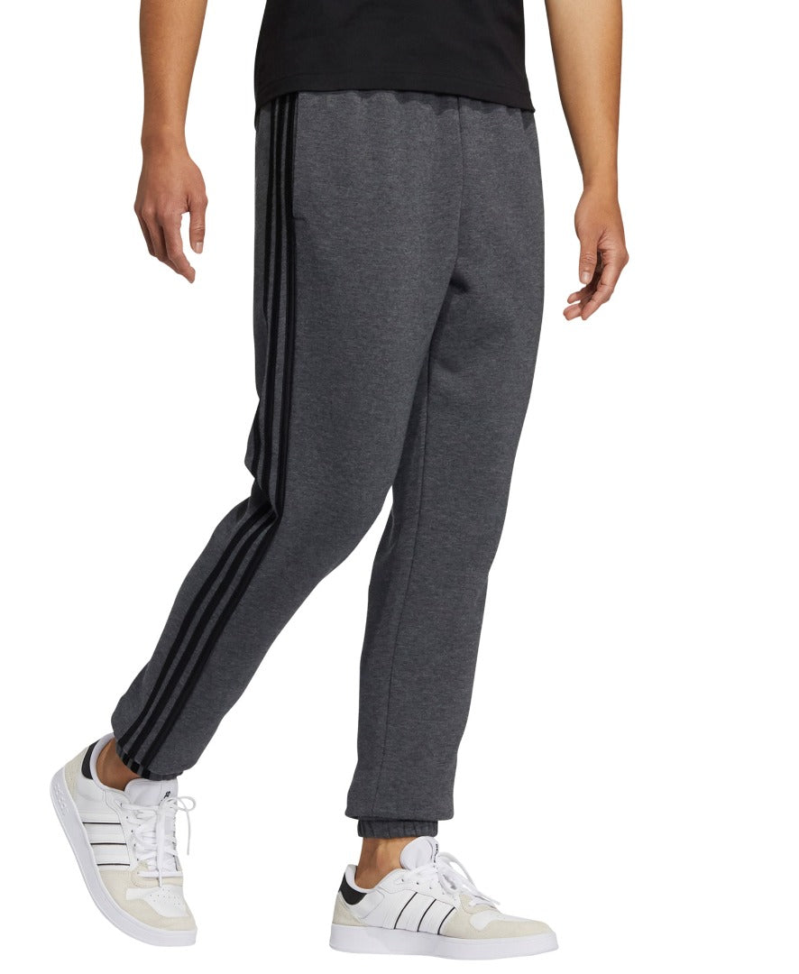 Adidas Calças 3S Cardadas Cinza Adidas