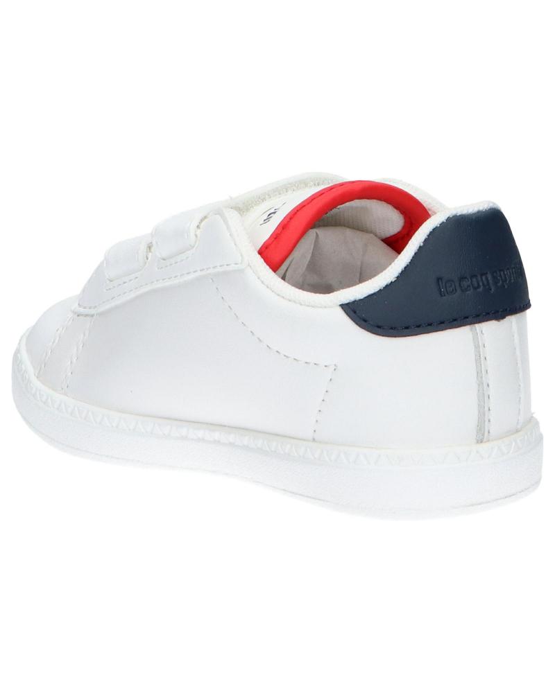 Le Coq Sportf Courtset Optical White Sneakers Inside Box