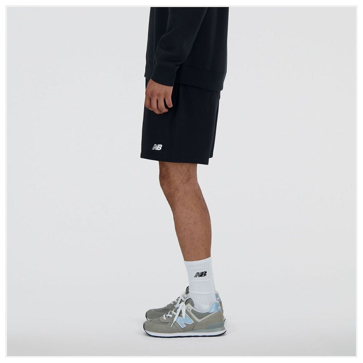 New Balance Calções Sport Essentials 7 Pretos New Balance