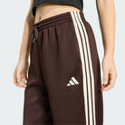 Calças Adidas Stadium 3S Mulher Castanho/Branco Adidas 