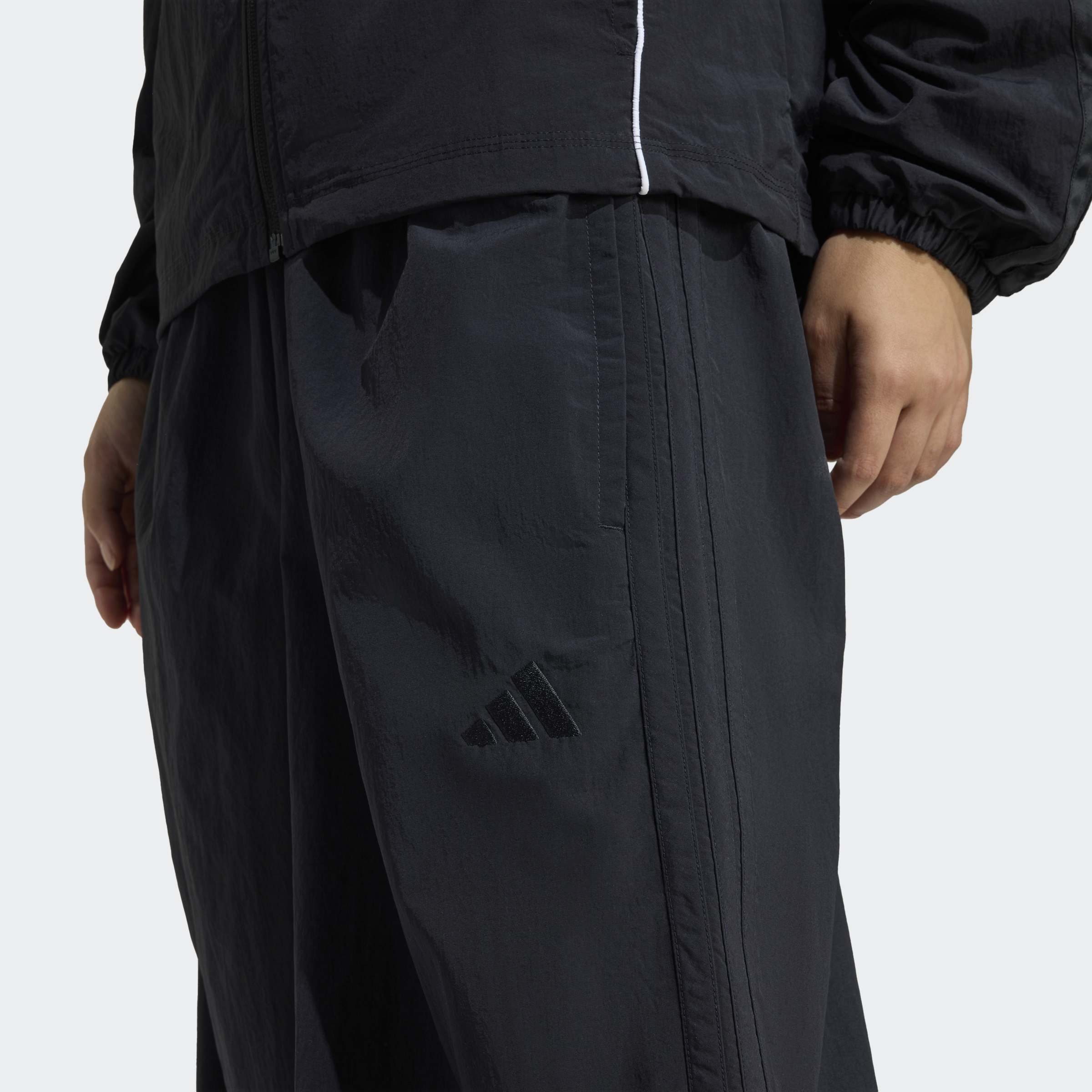 Calças Mulher Adidas Iconic 3S TP Pretas Adidas 