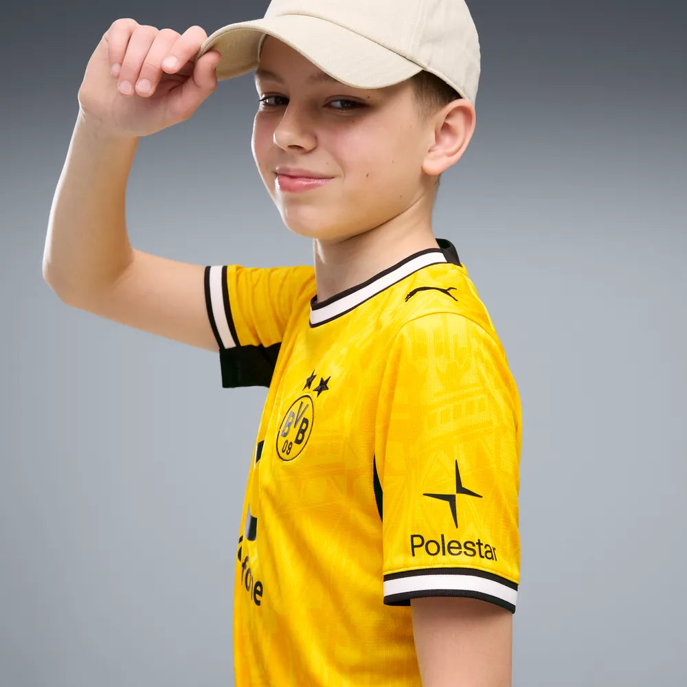 Puma T-Shirt BVB Home Jersey Replica Jr Amarela Puma 
