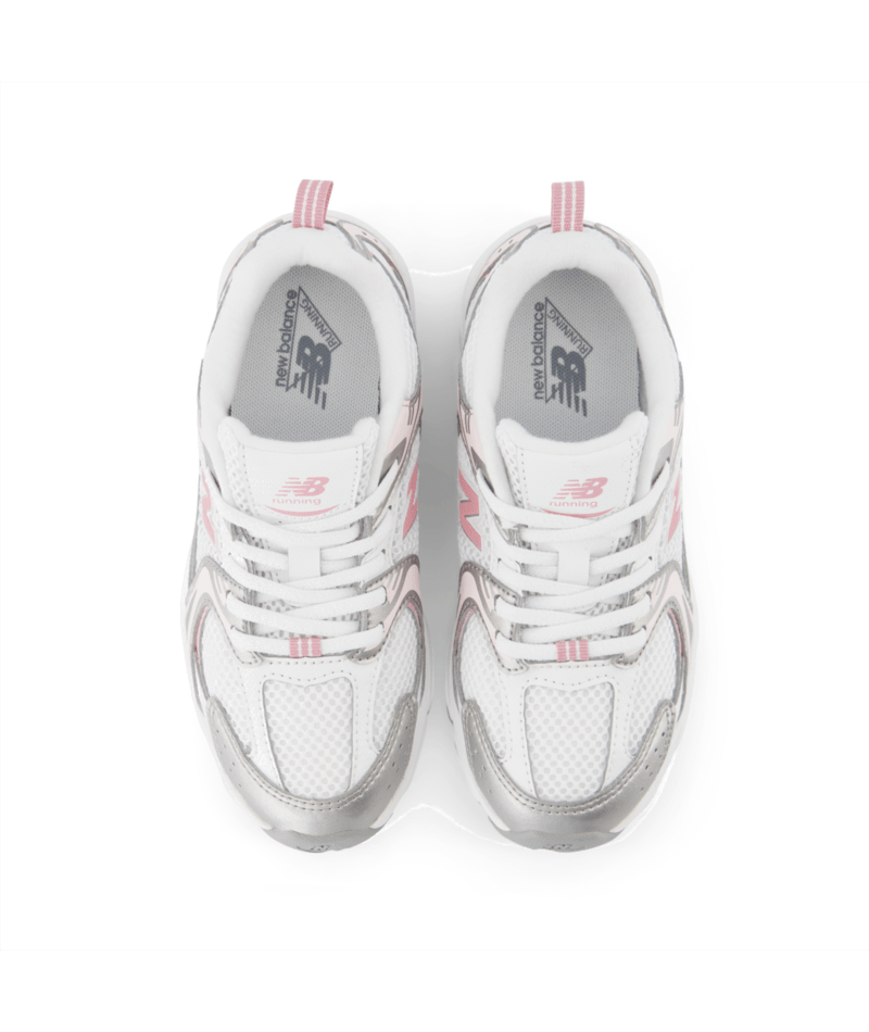 Sapatilhas New Balance 530 Criança Branca/Rosa New Balance 