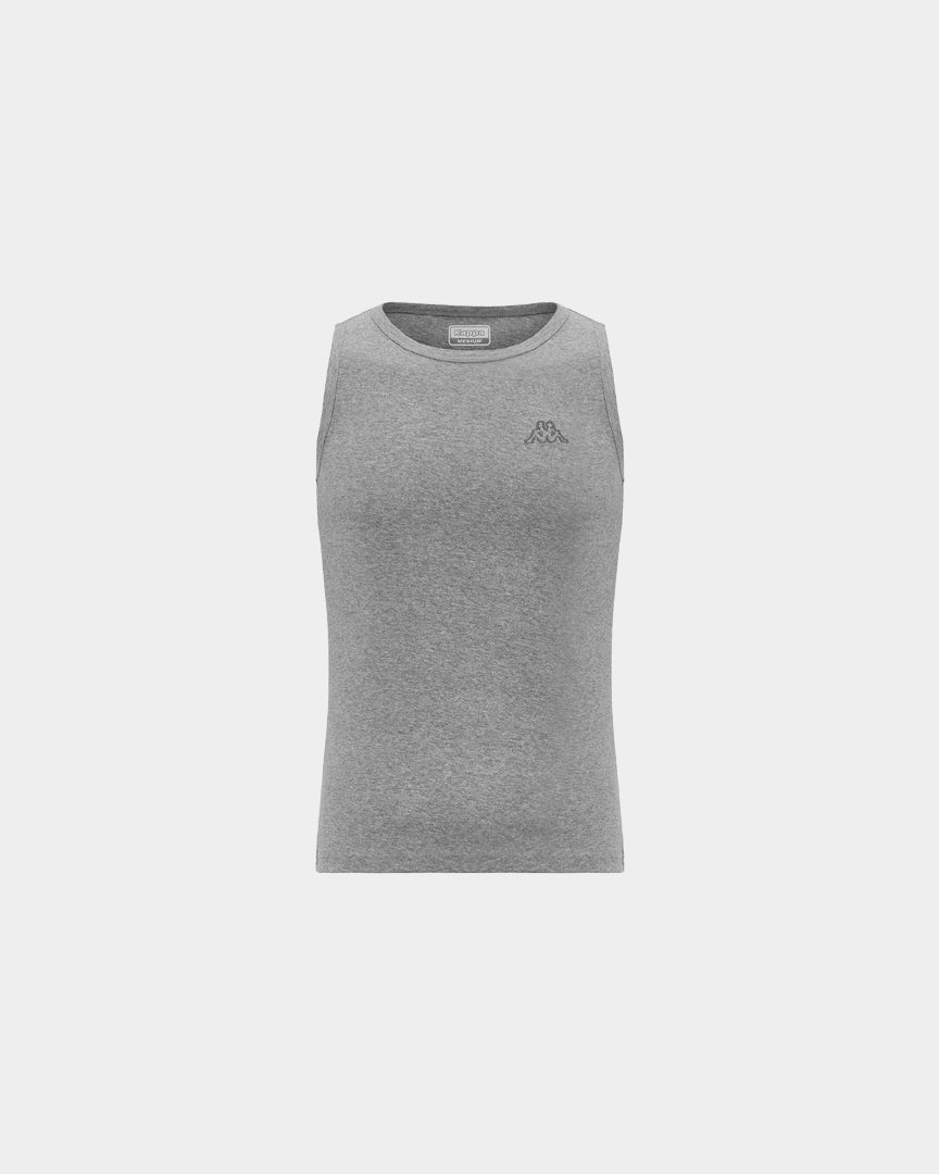 Camisola de Alças Kappa Carsenac Cinza – imagem 1 – frente – Ref. 3019RA0A04