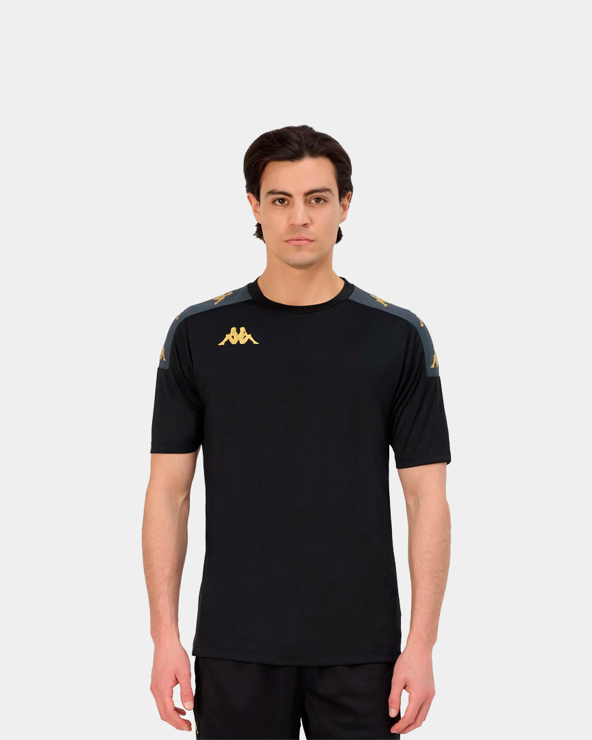 T-shirt Kappa Jogo/Treino Gianto Preto  351F4LWA00