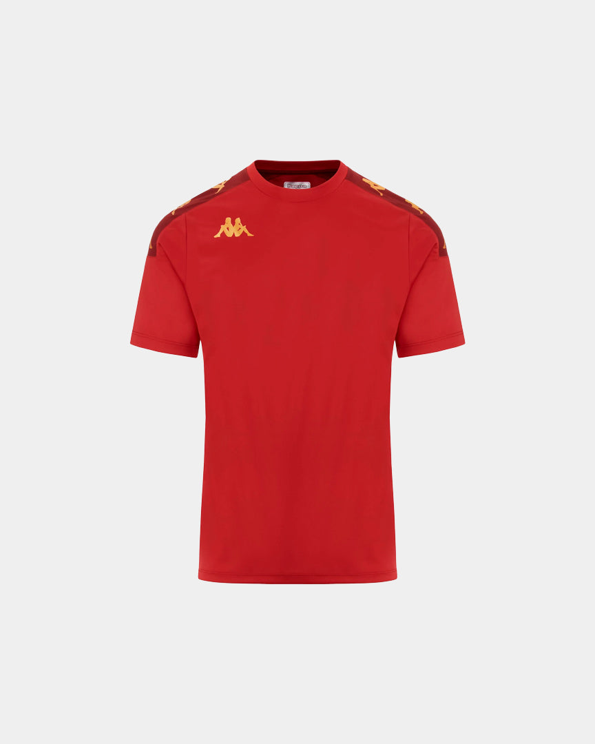 Kappa T-shirt de Jogo/Treino Gianto Vermelho  351F4LWA02
