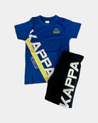 Kappa Conjunto Jr Azul/Preto 351Y3QW