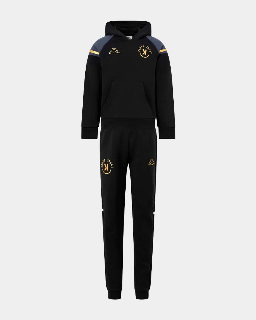 Kappa Conjunto Sassorgo Criança Preto Kappa 