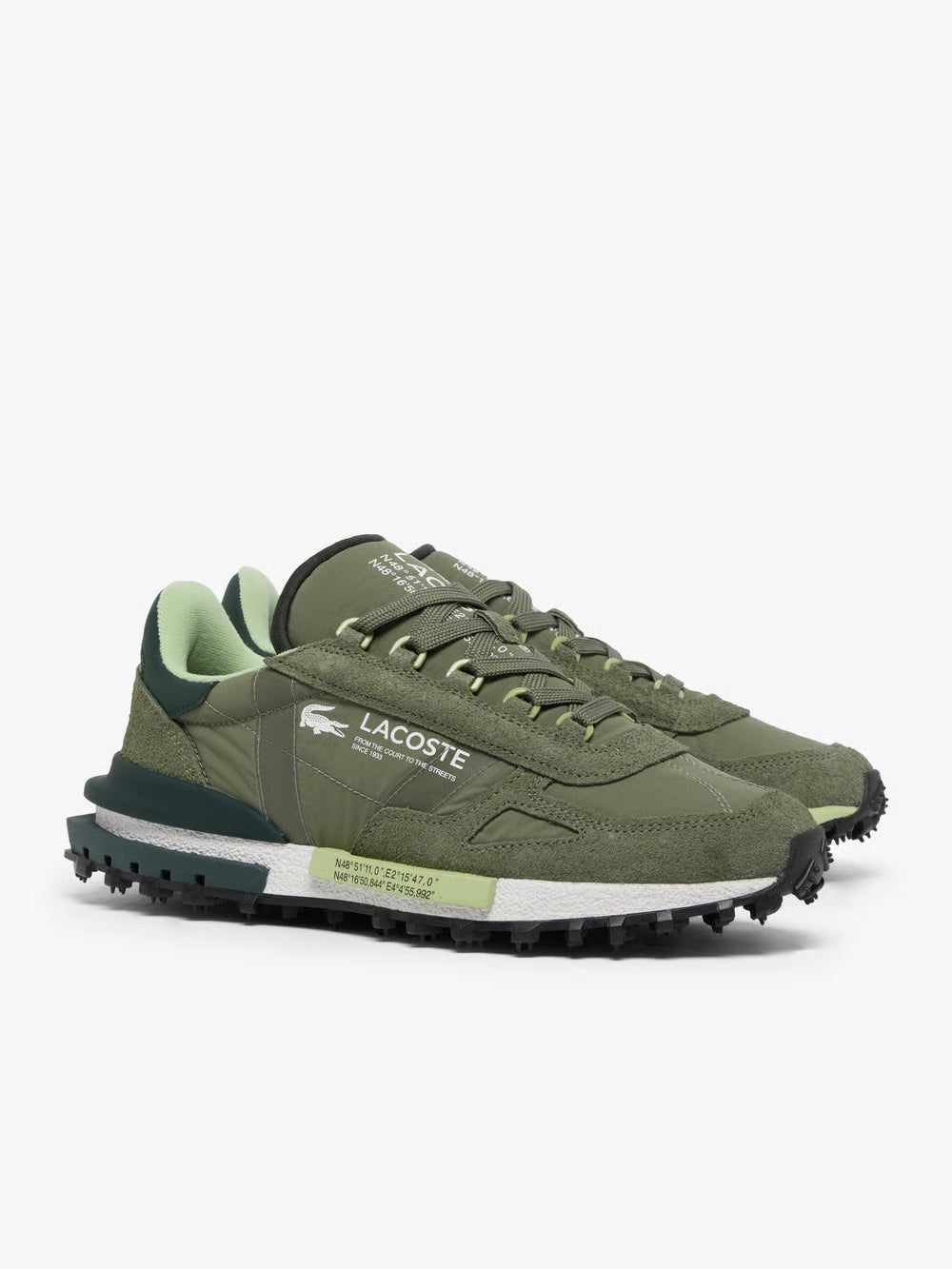 Sapatilhas Homem Lacoste Elite Active Verdes Lacoste 