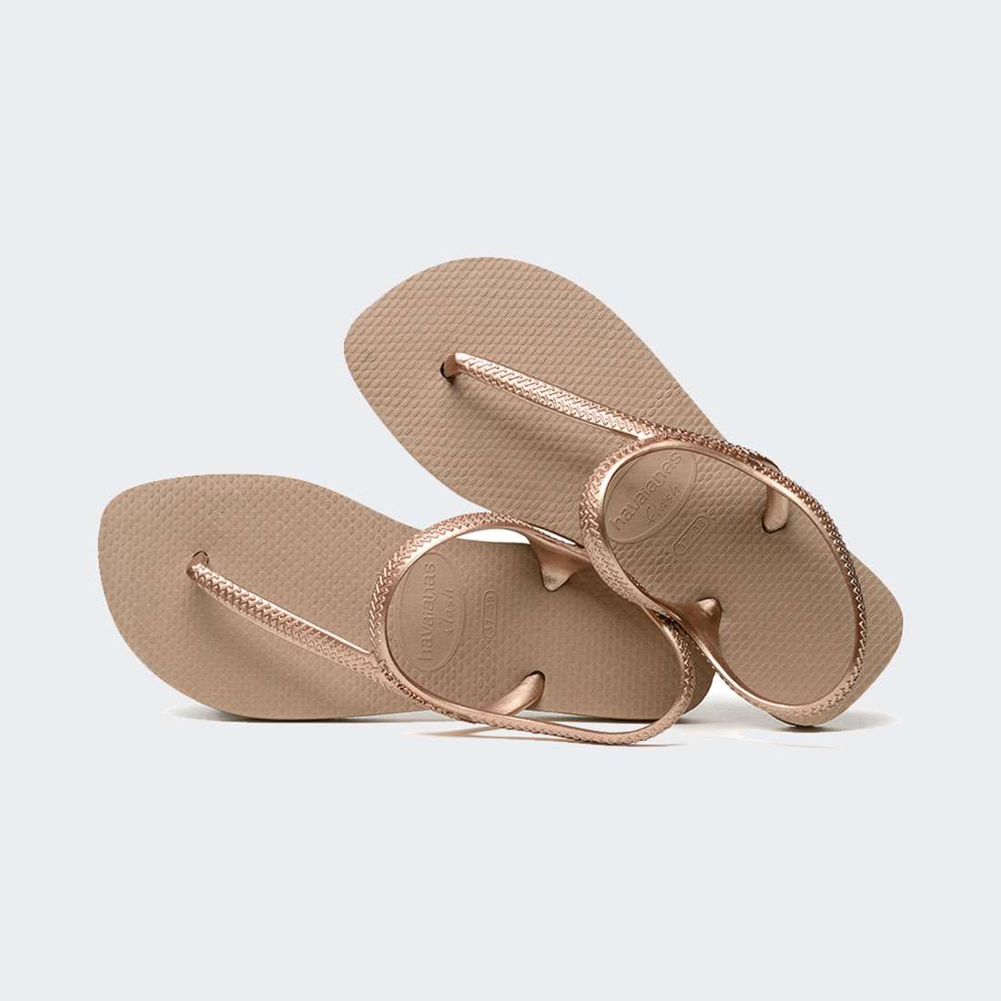 Havaianas Flash Urban Rosa Dourado Havaianas 