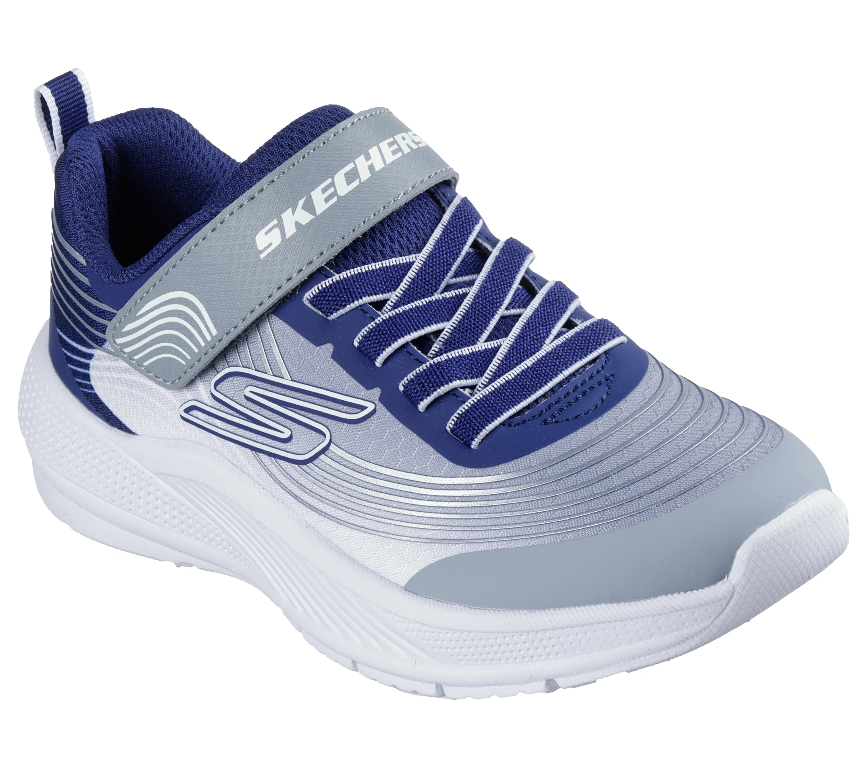 Skechers Microspec Advance Branco/Azul Skechers 
