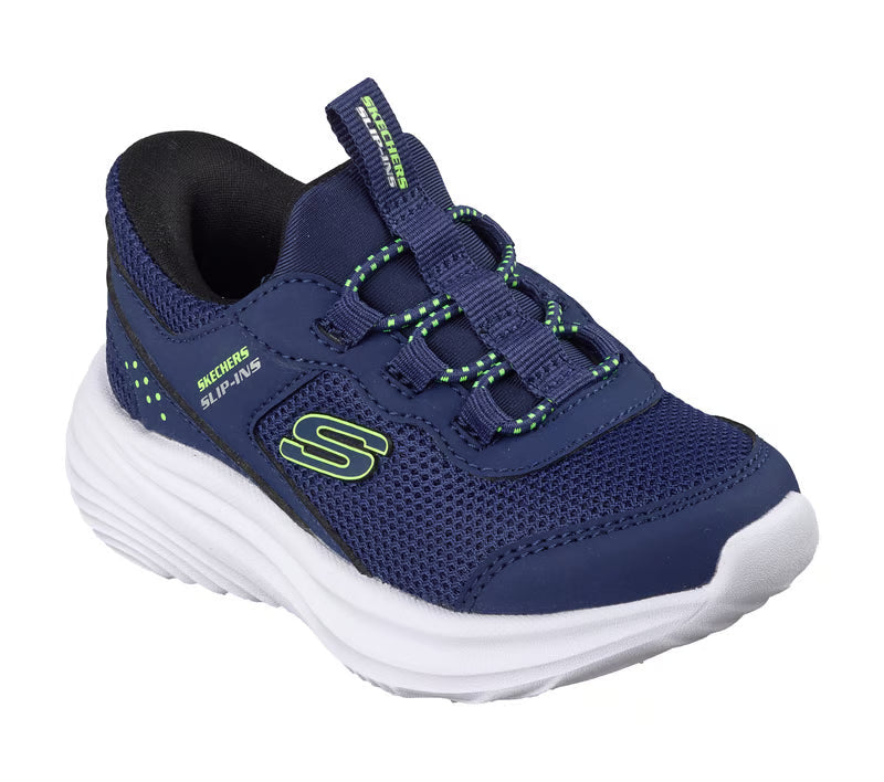 Sapatilhas Skechers Slip-Ins Bebé Bounder Pro Marinho Skechers 