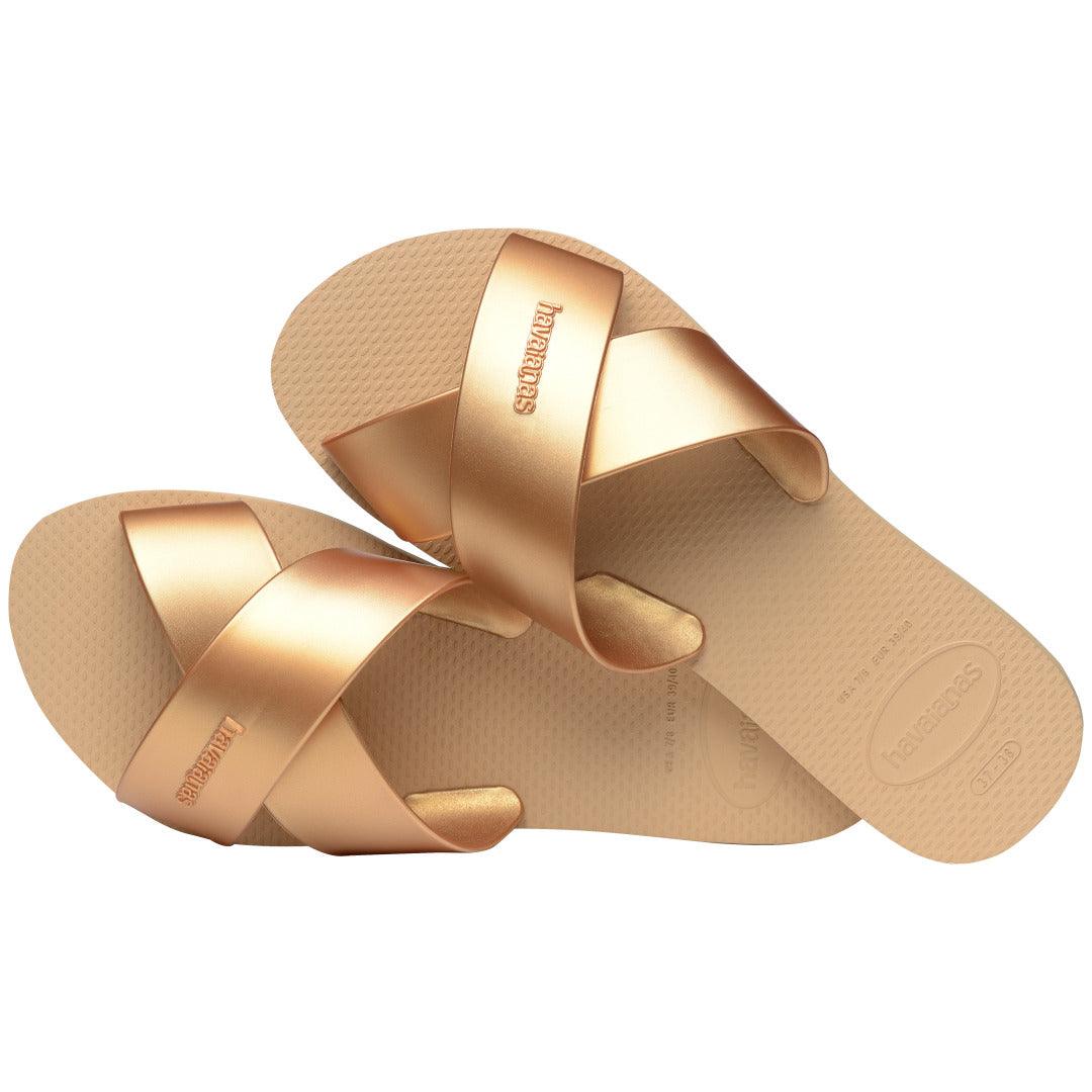 Havaianas Aqua Metal FC Dourado Havaianas 