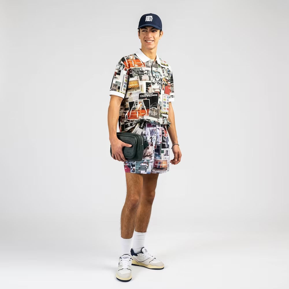 Lacoste Lineshot Branca/Marinho Lacoste