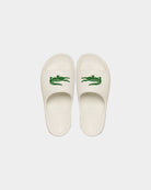 Lacoste Chinelos Serve Slide 2.0 Branco/Verde 48CMA00221Y5