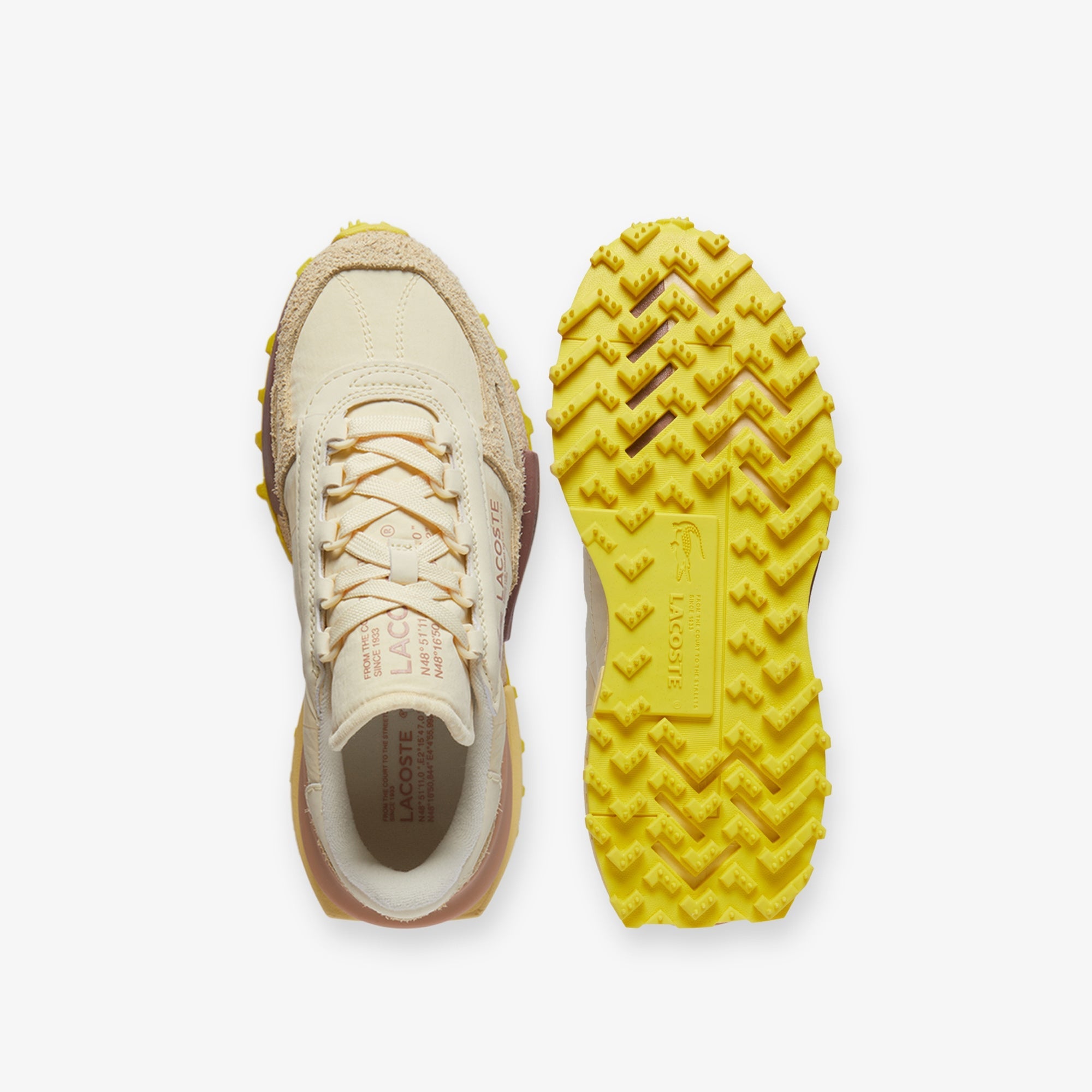 Lacoste Elite Active Amarela/Bege Lacoste 