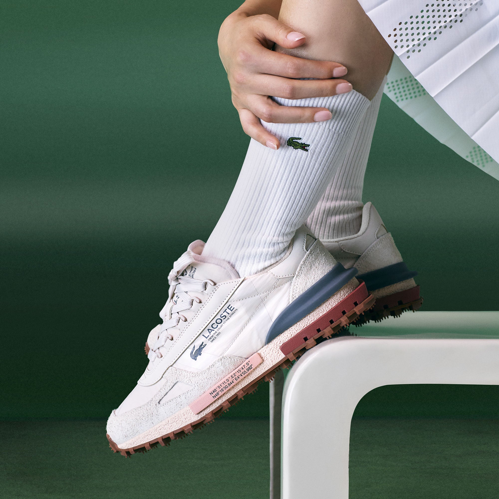 Lacoste Elite Active 125 Bege Lacoste 