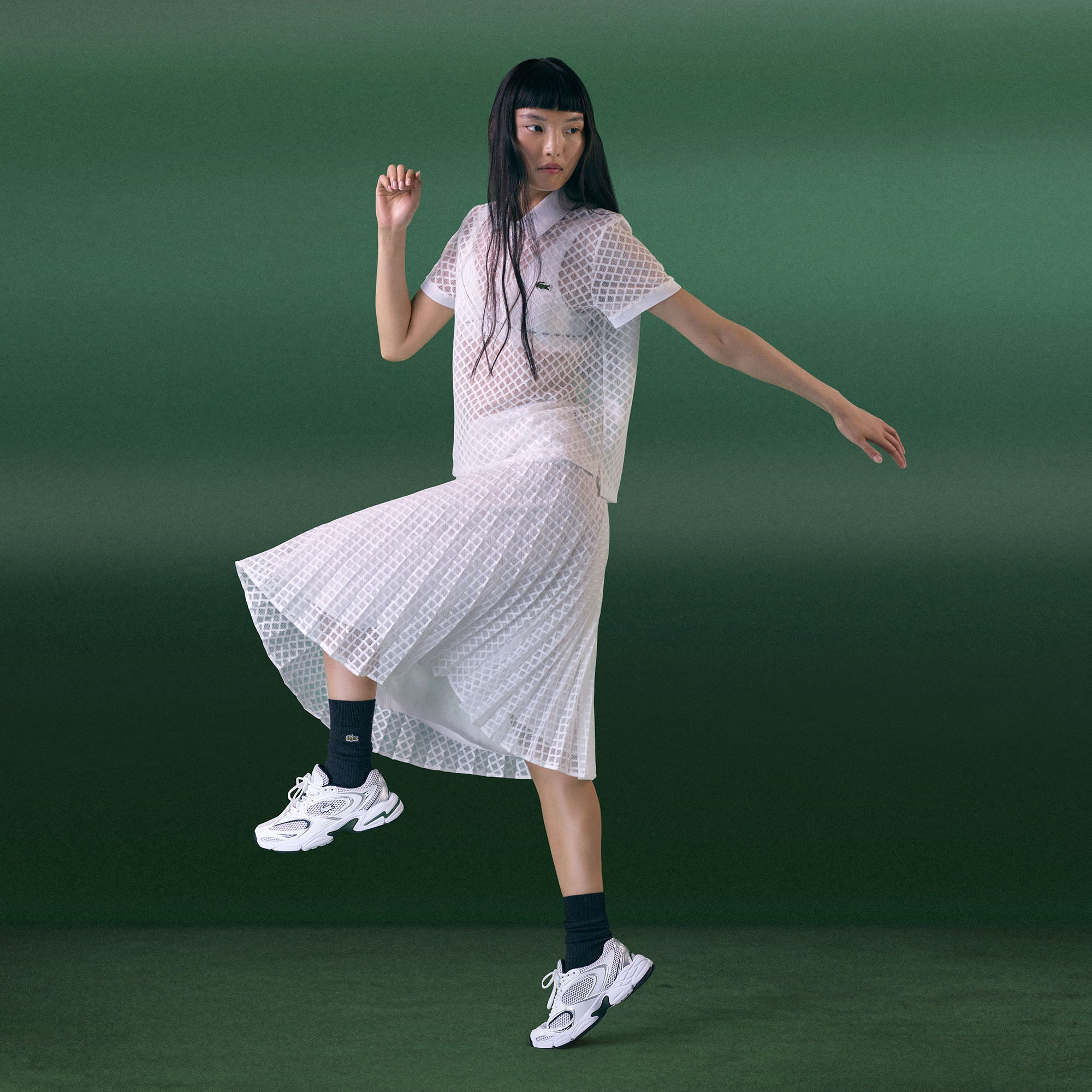 Lacoste Storm 96 2K Branco/Verde Lacoste 