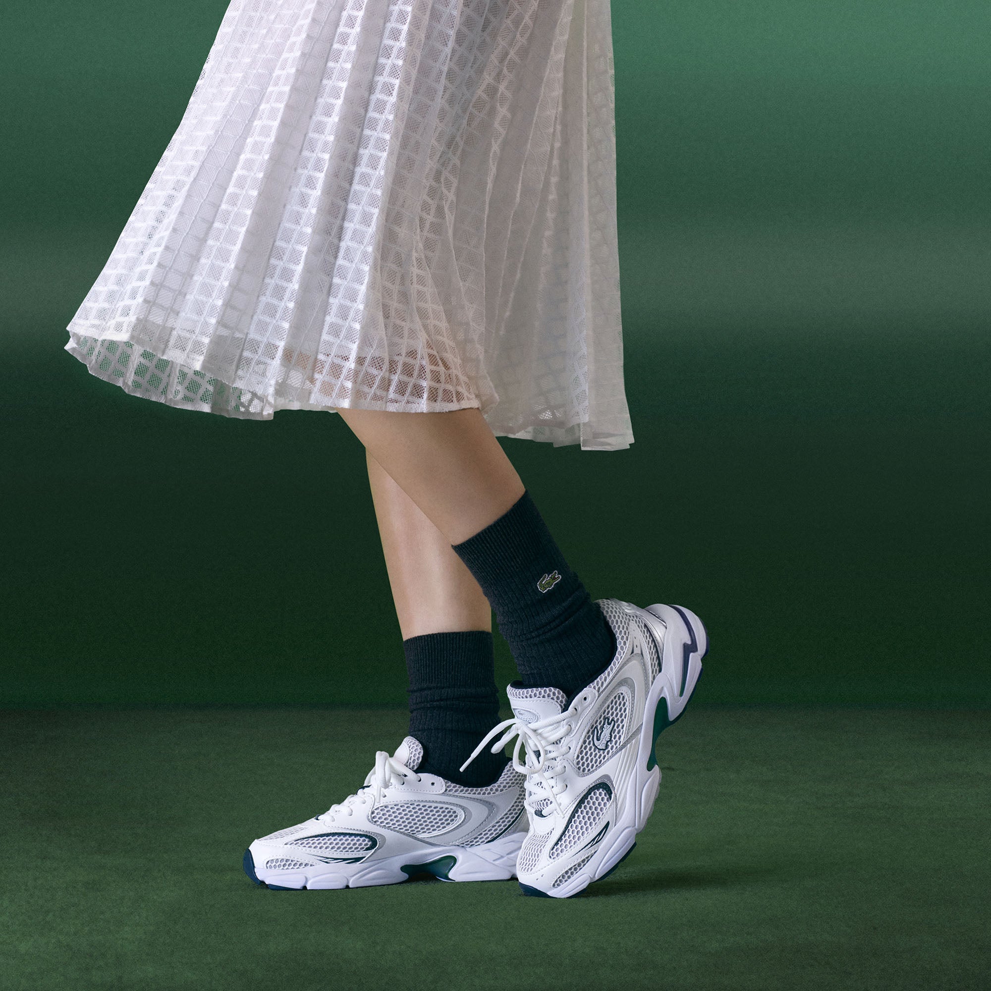 Lacoste Storm 96 2K Branco/Verde Lacoste 