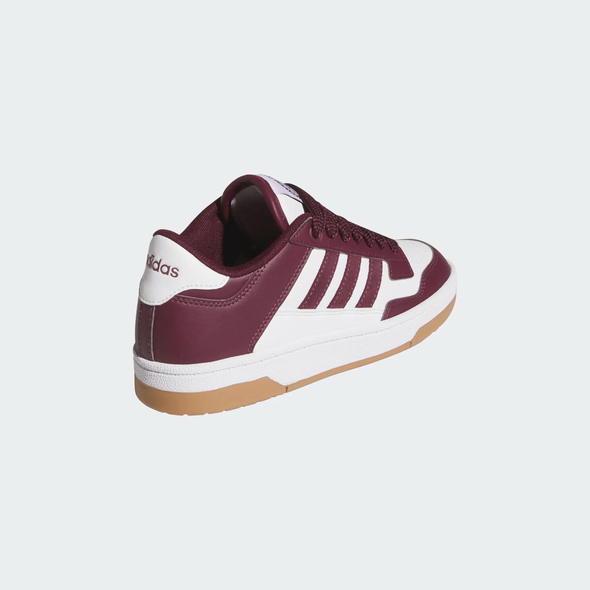Sapatilhas Adidas Rapid Court Low J Bordô/Branco Adidas 