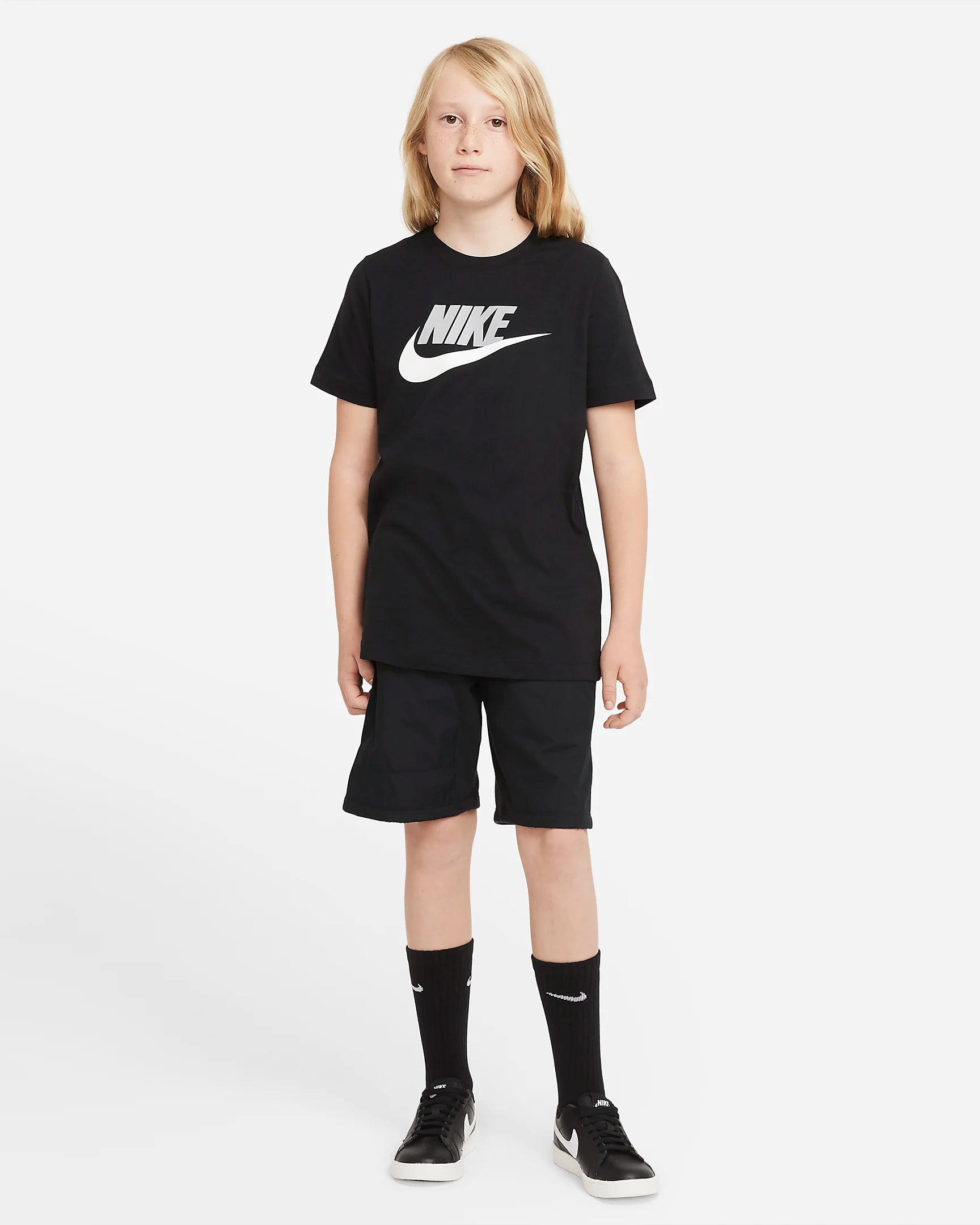 Nike T-Shirt Júnior Sportswear Preta Nike