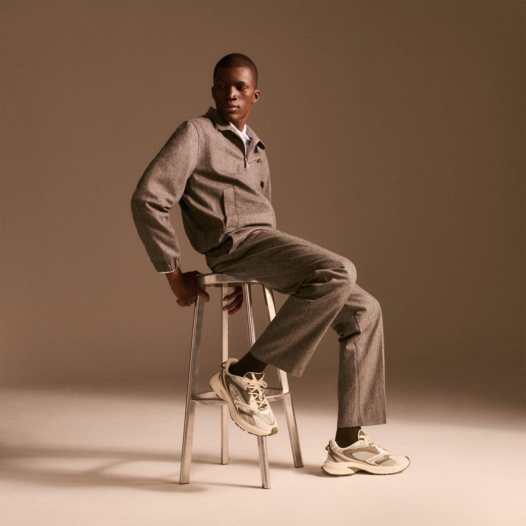 Lacoste L003 Neo Shot Bege/Verde Lacoste 