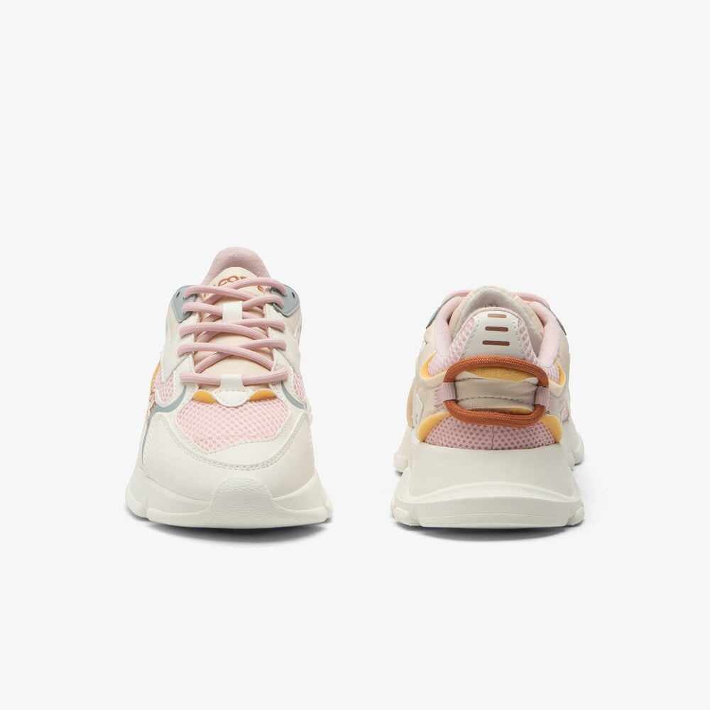 Lacoste L003 Neo J Branca/Rosa Lacoste 