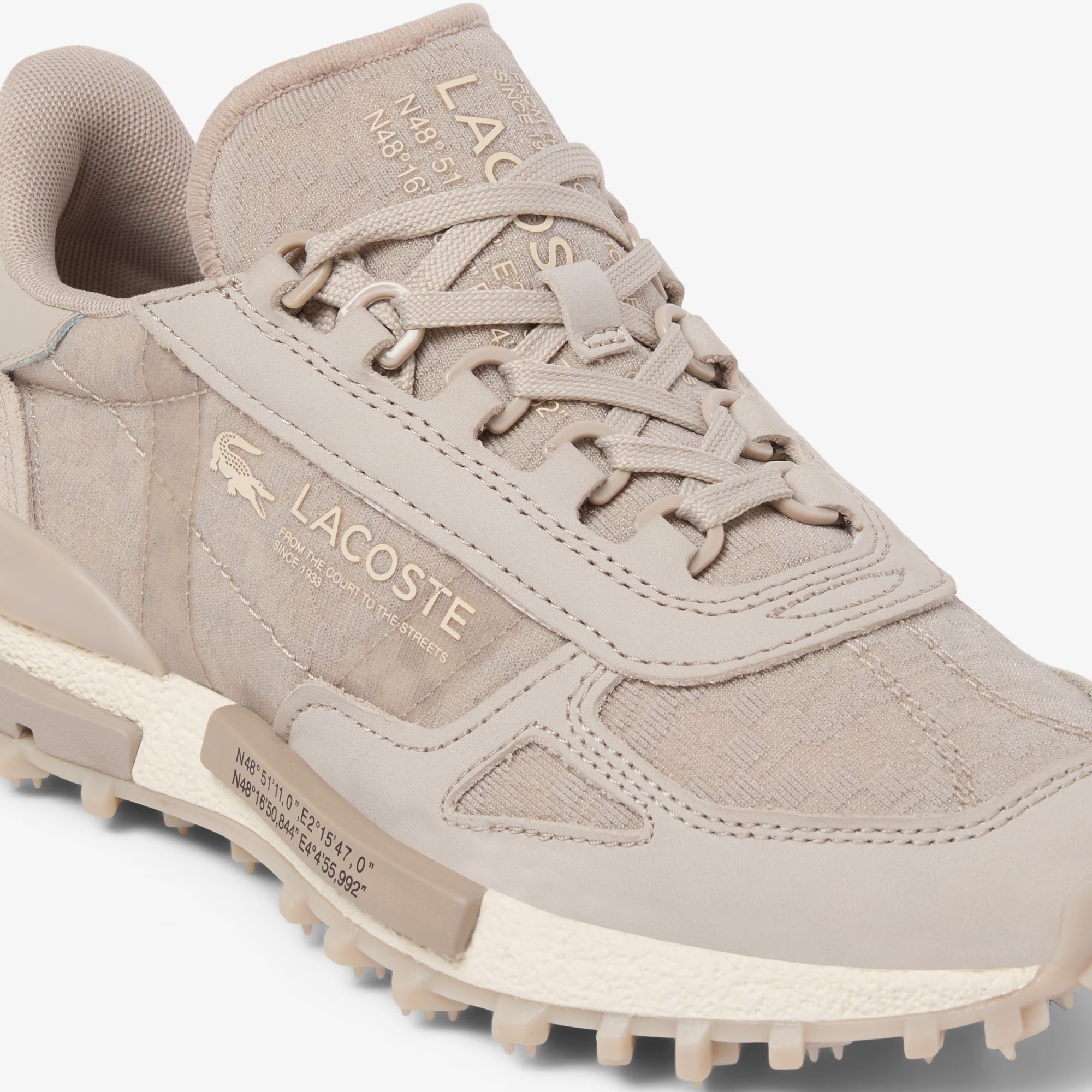 Sapatilhas Mulher Lacoste Elite Active Bege Lacoste 