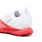 Chuteiras Criança Puma Ultra 7 Play TT Branco/Vermelho Puma 