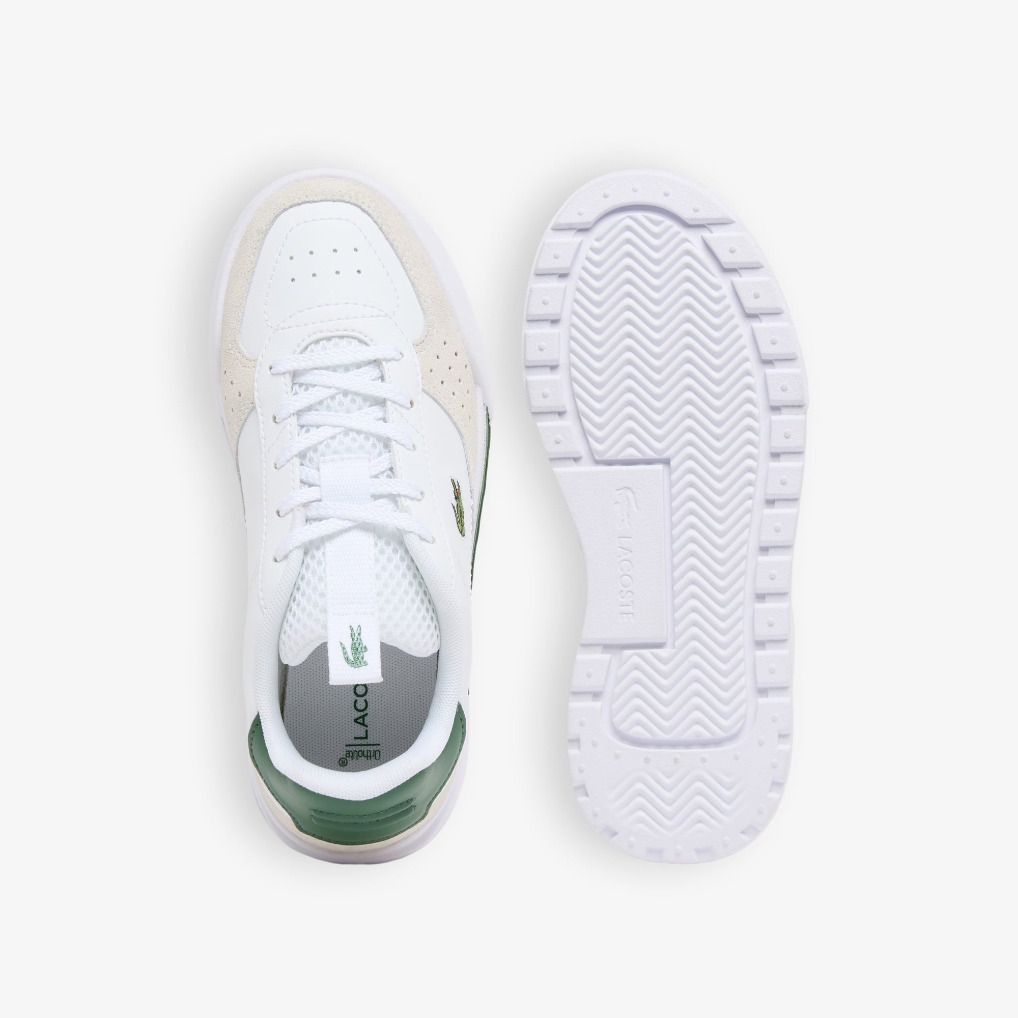 Sapatilhas Criança Lacoste Slam Break Branco/Verde Lacoste 