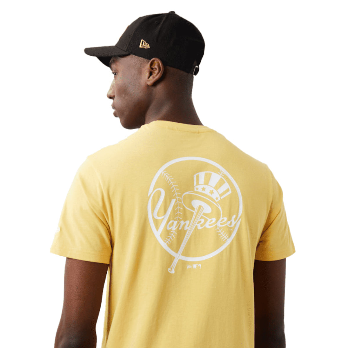 New Era League Essential Bp Tee Amarelo New Era 