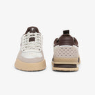 Sapatilhas Mulher Lacoste Slam Break Branco/Castanho Lacoste 