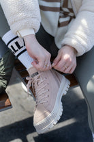 Palladium Bota Pallashock Zip Warm Bege Palladium 