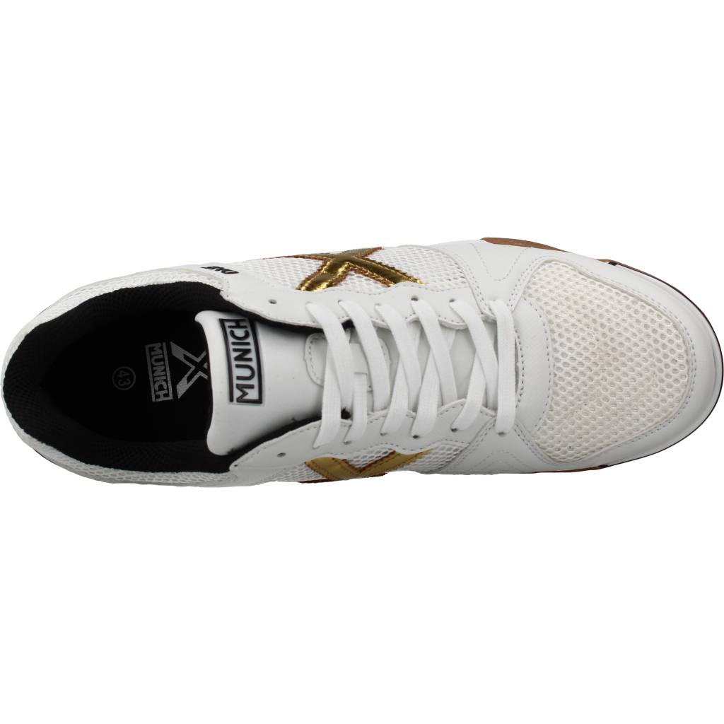 Sapatilhas Futsal Munich One Indoor Branco Munich