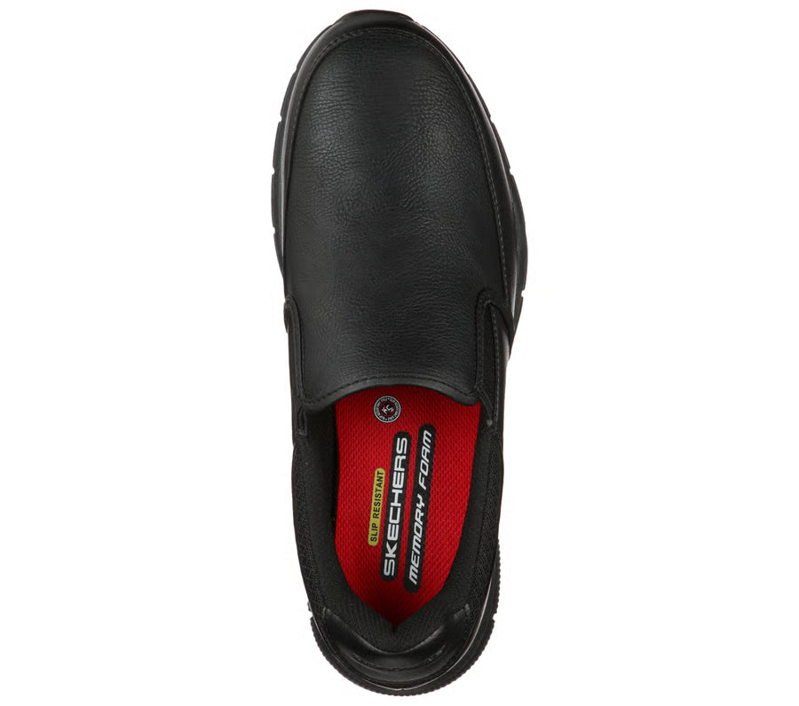 Sapatilha Skechers Work Relaxed Fit Nampa Preta Skechers 