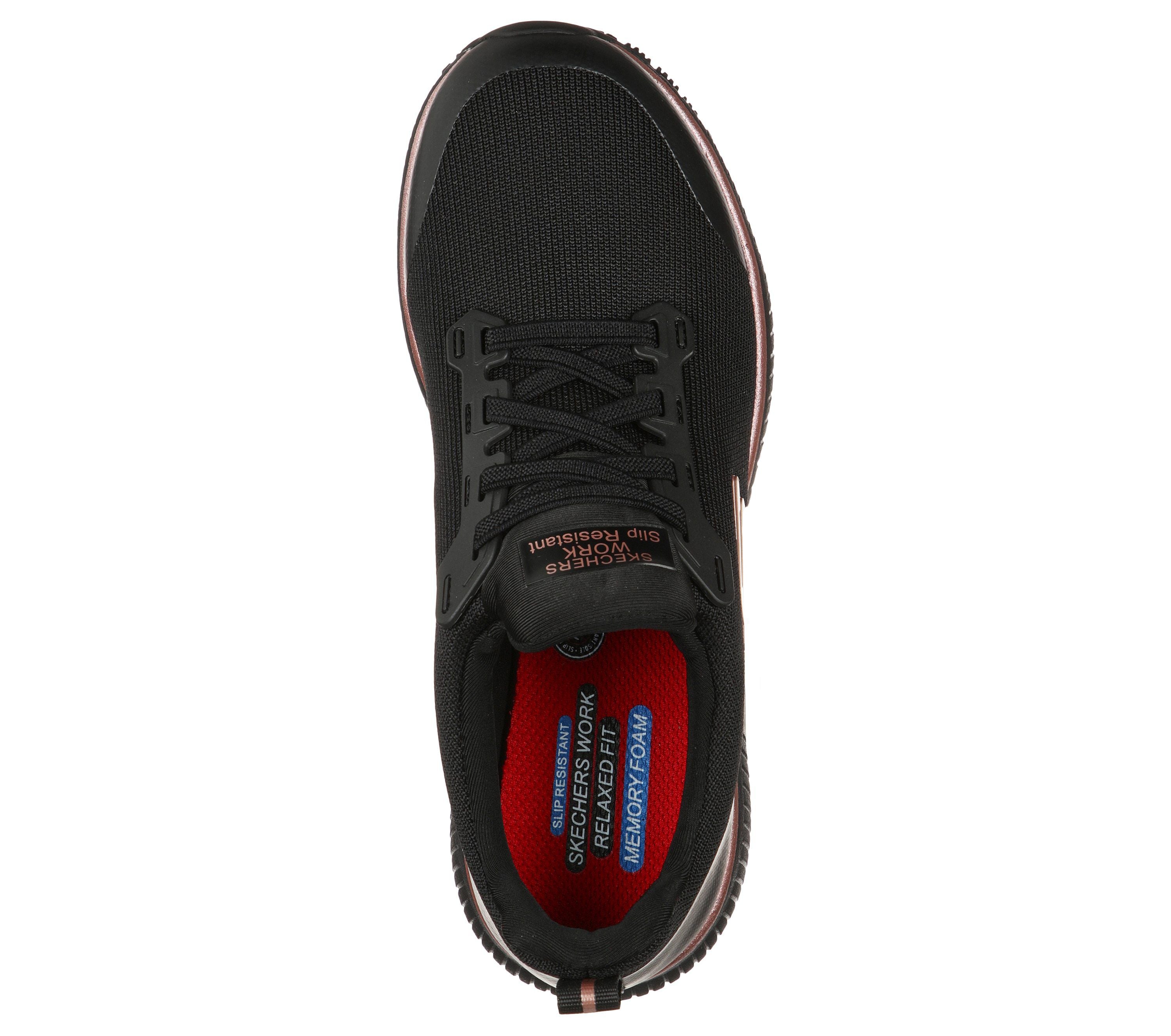 Skechers Work Squad Sr Preta Skechers