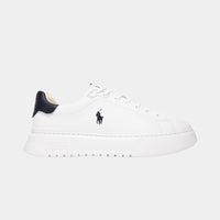 Sapatilhas Homem Polo Ralph Lauren Rlite Court Branco/Marinho