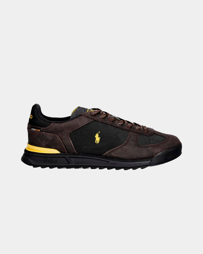 Sapatilhas Homem Polo Ralph Lauren Varick Castanho/Preto Polo Ralph Lauren 