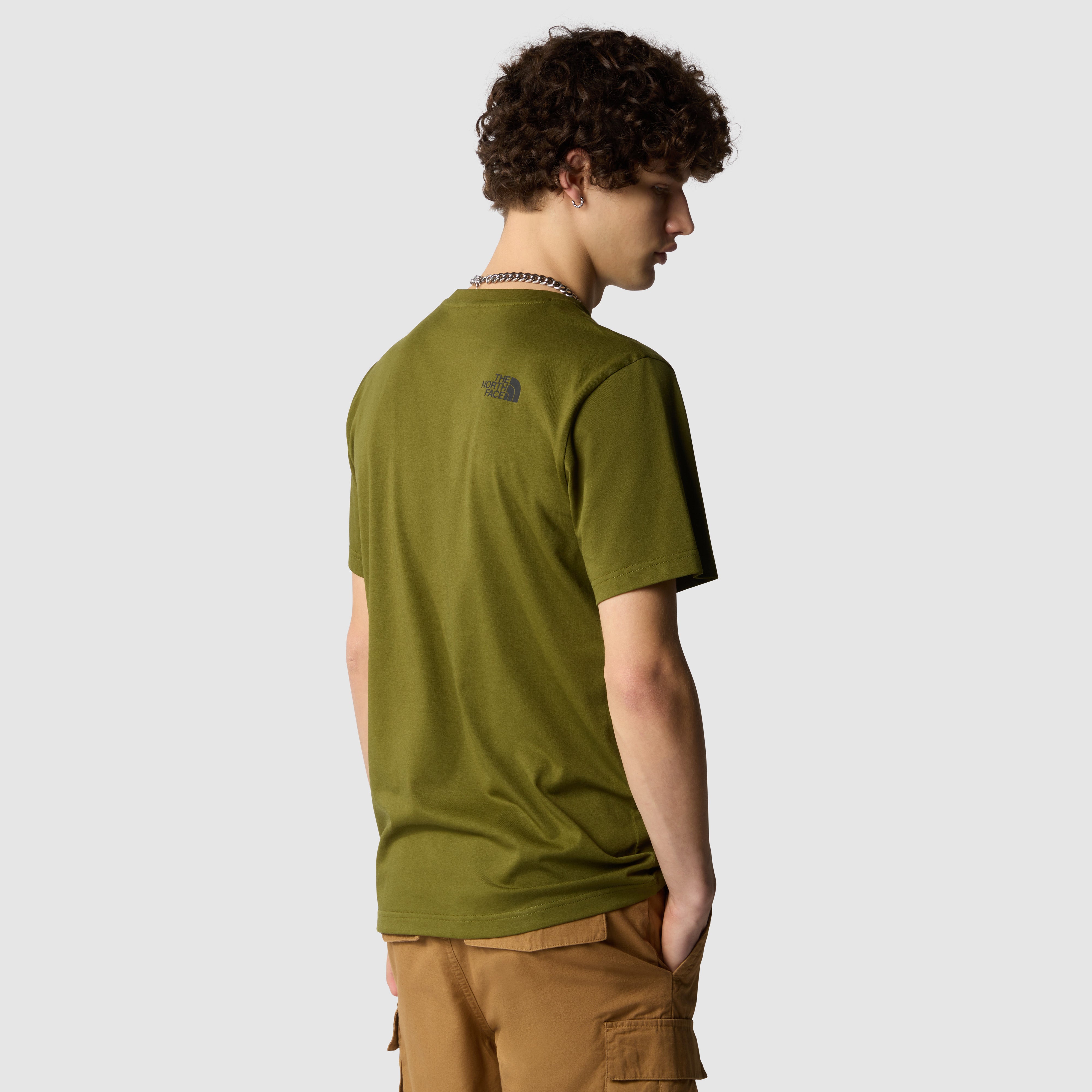 The North Face T-Shirt Simple Dome Verde The North Face