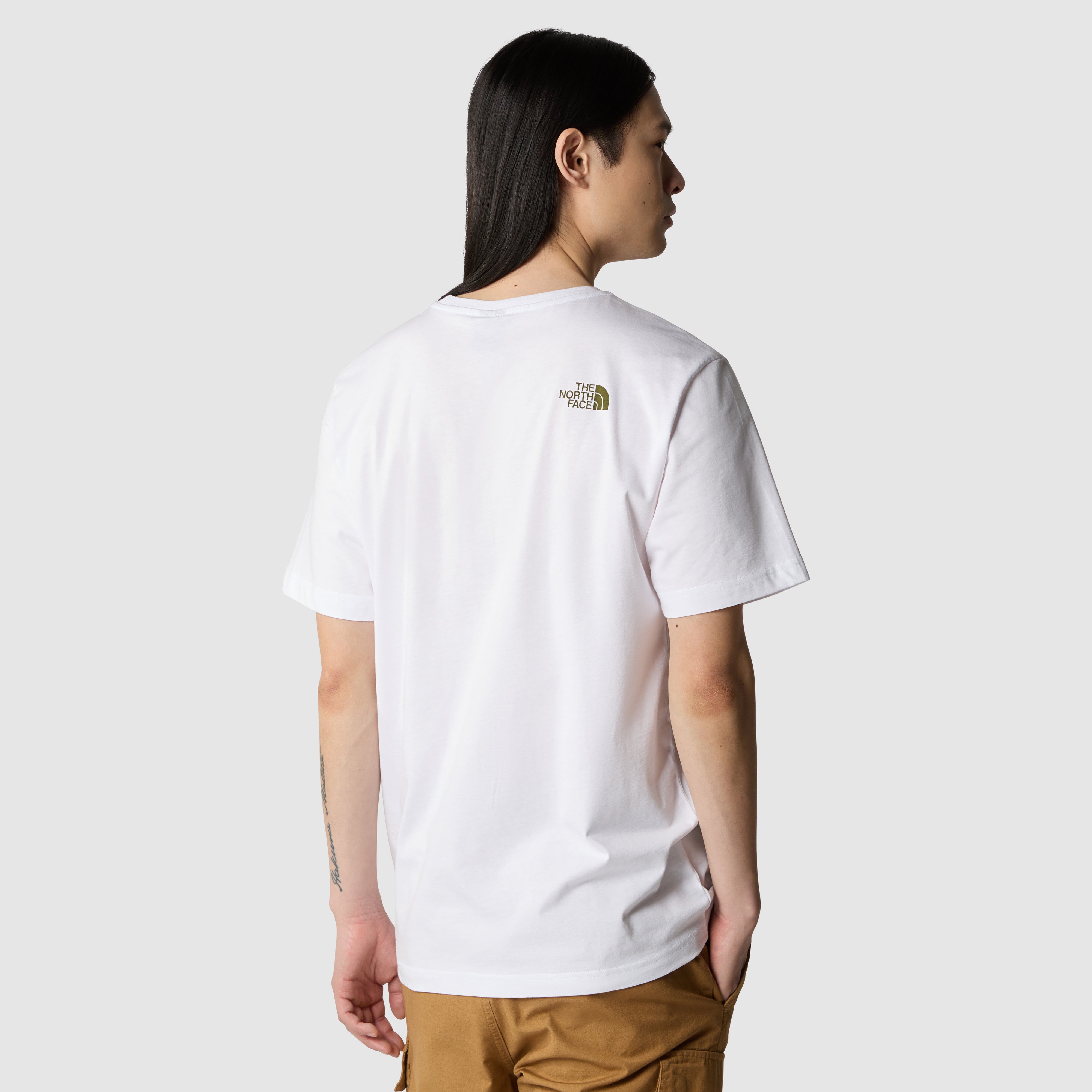 The North Face T-shirt Rust 2 Branca The North Face
