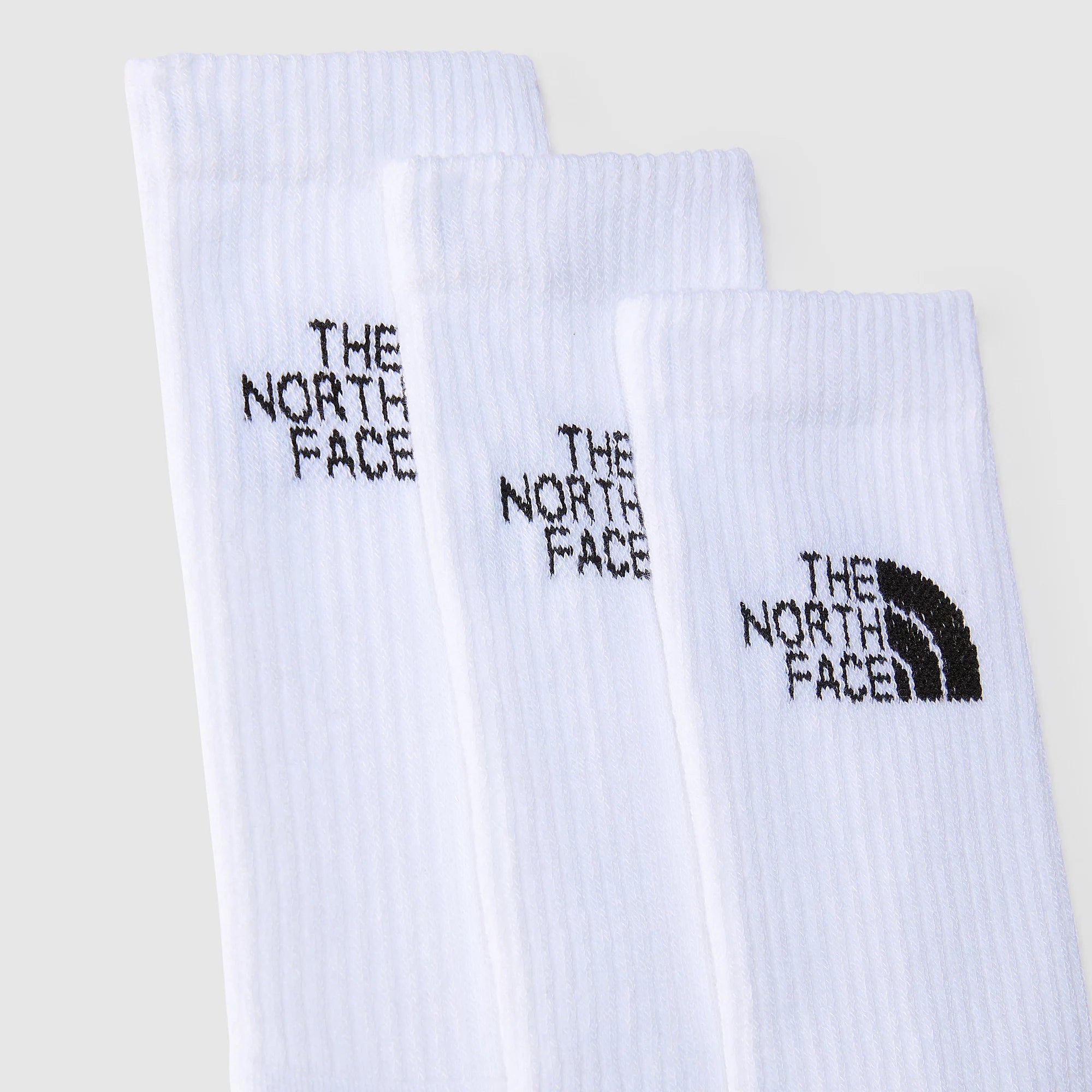 The North Face Meias Acolchoadas 3P Brancas The North Face