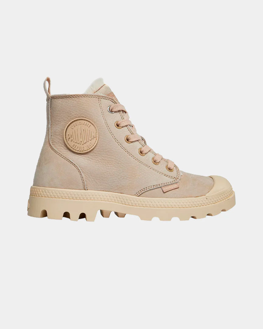 Palladium Bota Pampa Hi Zip Bege 95982271