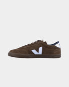 Sapatilhas Mulher Veja Volley Suede Castanho/Azul vista interior